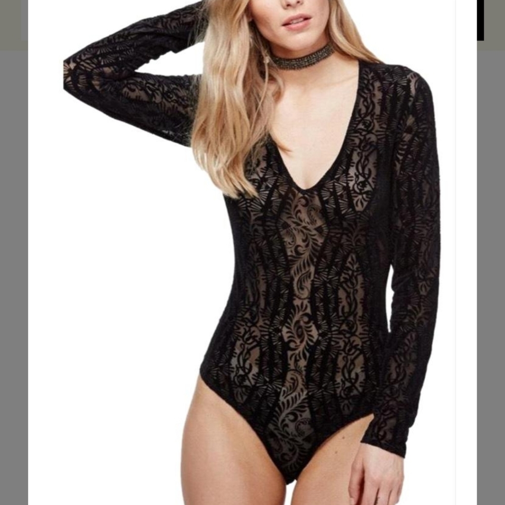 Free people Bodysuit
